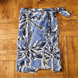 H&M Palm Wrap Skirt